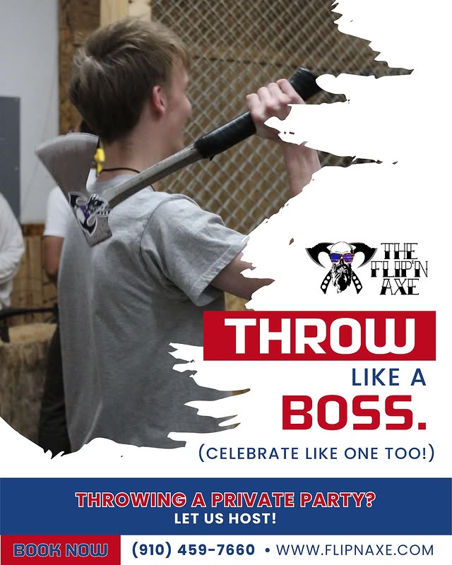 Throw like a boss. Celebrate like one too!