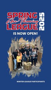Read more about the article Friends don’t let friends throw axes alone.