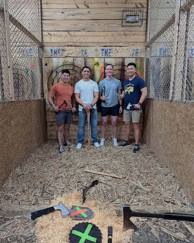 Flipping axes and catching vibes at Flip’N Axe. Are you in? 🪓