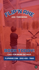 Read more about the article Make your weekend axe-citing with @theflipnaxe_jville